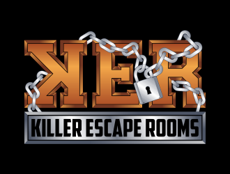 Killer Escape Rooms logo design by Kruger