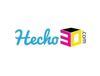 Hecho3D.com logo design by Webphixo