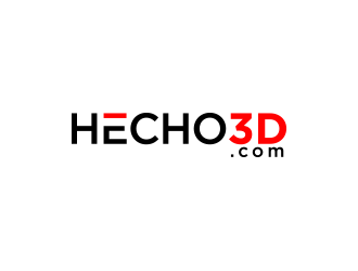 Hecho3D.com logo design by Inlogoz