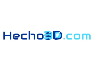 Hecho3D.com logo design by aqibahmed