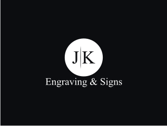 JK Engraving & Signs logo design by logitec