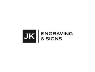 JK Engraving & Signs logo design by ndaru
