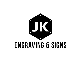 JK Engraving & Signs logo design by lexipej