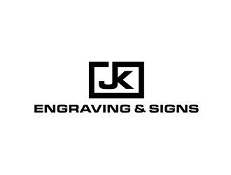 JK Engraving & Signs logo design by bomie