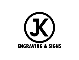 JK Engraving & Signs logo design by perf8symmetry