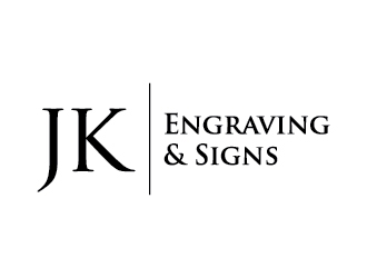 JK Engraving & Signs logo design by Fear