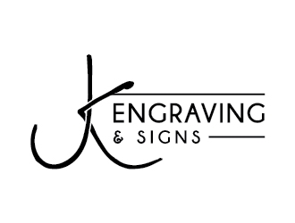 JK Engraving & Signs logo design by Fear