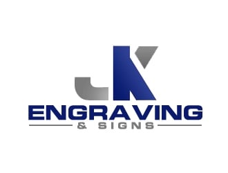 JK Engraving & Signs logo design by nikkl