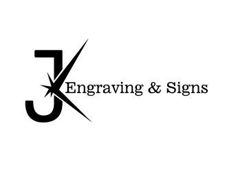 JK Engraving & Signs logo design by Webphixo
