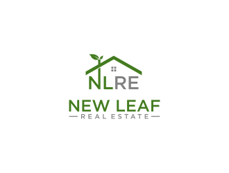 NEW LEAF REAL ESTATE logo design by ammad