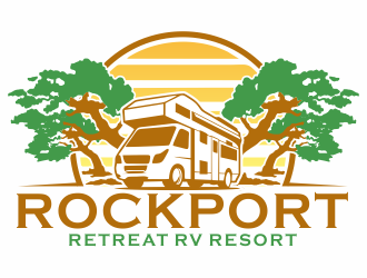 Rockport Retreat RV Resort logo design by jm77788