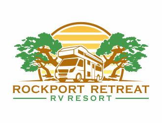Rockport Retreat RV Resort logo design by jm77788