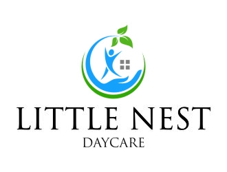 Little Nest Daycare logo design by jetzu