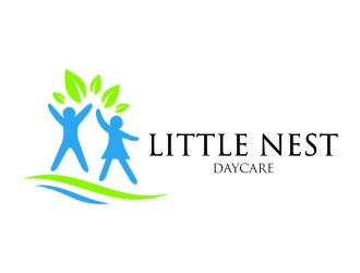 Little Nest Daycare logo design by jetzu