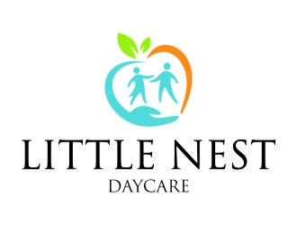 Little Nest Daycare logo design by jetzu
