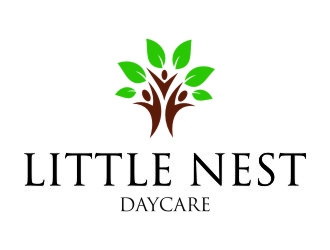 Little Nest Daycare logo design by jetzu