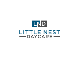 Little Nest Daycare logo design by logitec