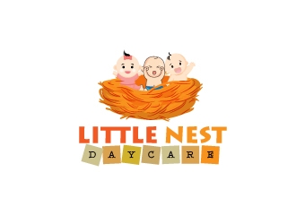 Little Nest Daycare logo design by jhanxtc