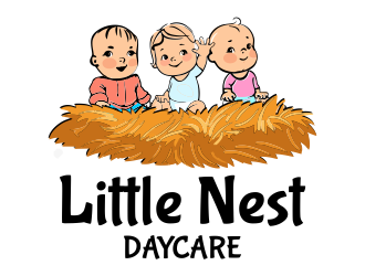 Little Nest Daycare logo design by aldesign
