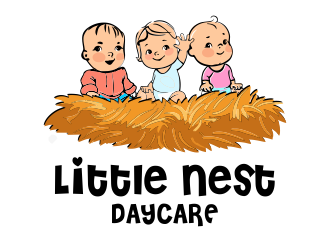 Little Nest Daycare logo design by aldesign