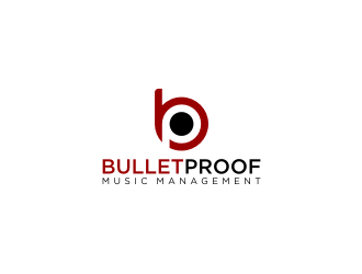 BulletProof Music Management  logo design by dewipadi