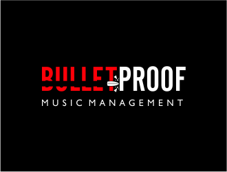 BulletProof Music Management  logo design by kimora