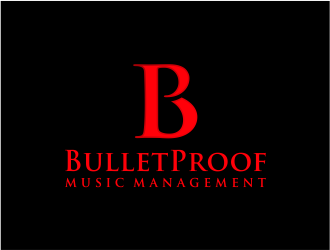 BulletProof Music Management  logo design by kimora