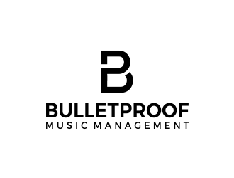 BulletProof Music Management  logo design by kimora