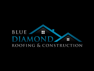 Blue Diamond Roofing & Construction logo design by alby