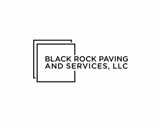 Black Rock Paving and Services, LLC logo design by hopee