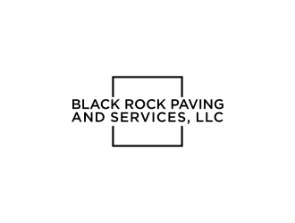 Black Rock Paving and Services, LLC logo design by hopee