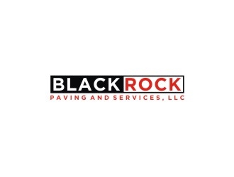 Black Rock Paving and Services, LLC logo design by bricton