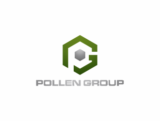 Pollen Group logo design by eagerly