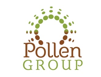 Pollen Group logo design by Roma