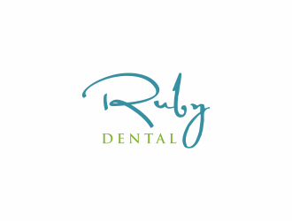 Ruby Dental logo design by ammad