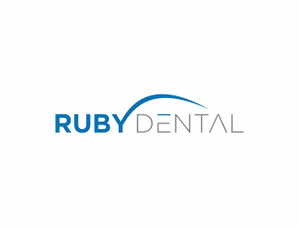 Ruby Dental logo design by haidar