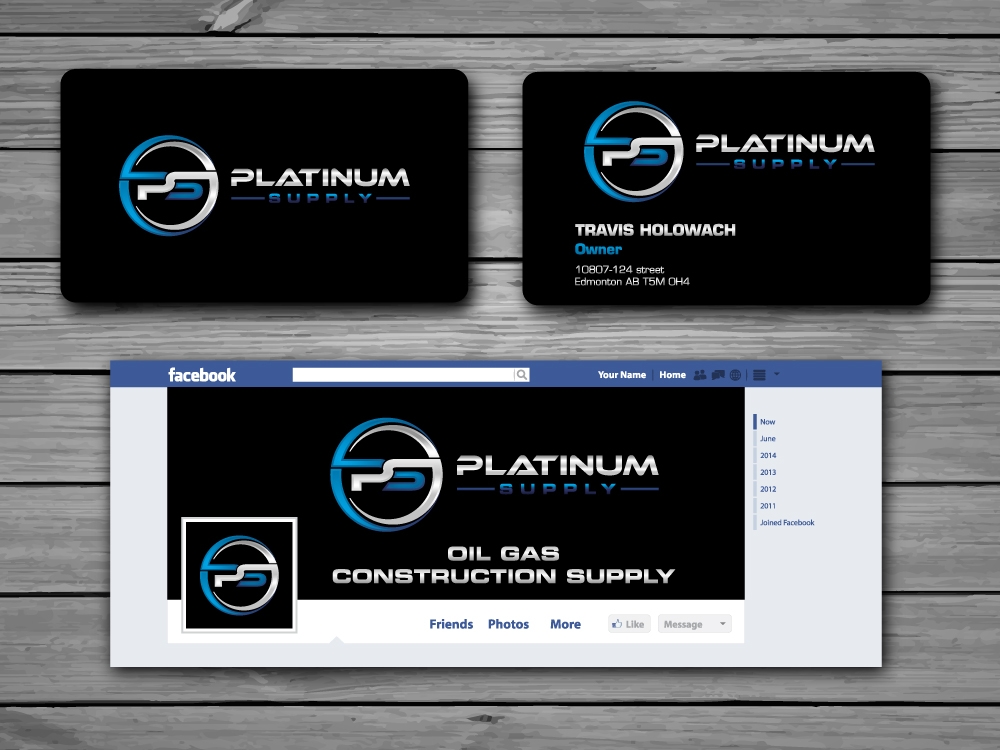 Platinum Supply logo design by labo