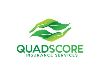 QuadScore Insurance Services logo design by sanu