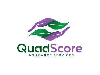 QuadScore Insurance Services logo design by sanu