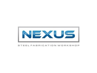 Nexus steel fabrication workshop logo design by Franky.