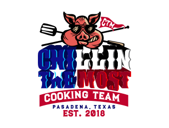 Chillin The Most Cooking Team logo design by gcreatives