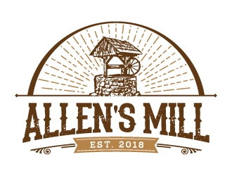 Allens Mill logo design by jaize