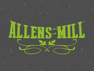 Allens Mill logo design by Aadisign