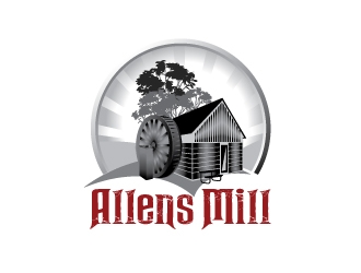Allens Mill logo design by dshineart