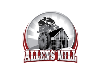 Allens Mill logo design by dshineart