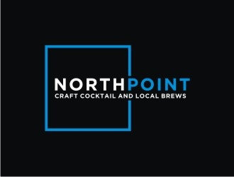 Northpoint (tag line, Craft Cocktail and Local Brews) logo design by bricton