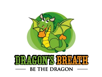 Dragon’s Breath / Be the dragon logo design by samuraiXcreations