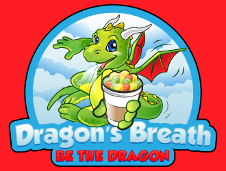 Dragon’s Breath / Be the dragon logo design by reight