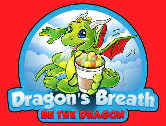 Dragon’s Breath / Be the dragon logo design by reight