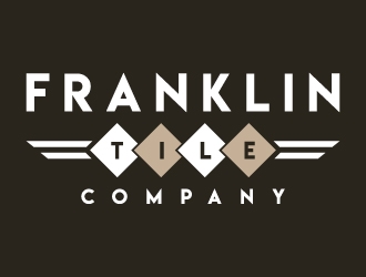 Franklin Tile Company logo design by jaize